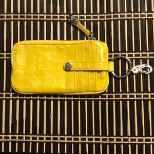 BRIGHTON Key ID Coin Leather Card Holder